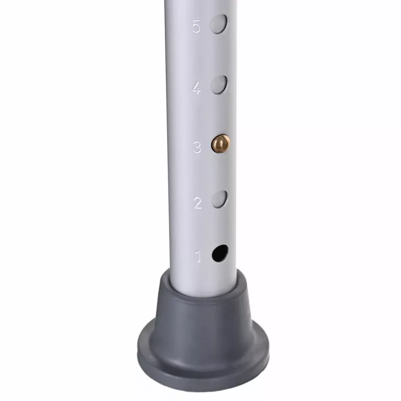 Runder Duschhocker aus Aluminium