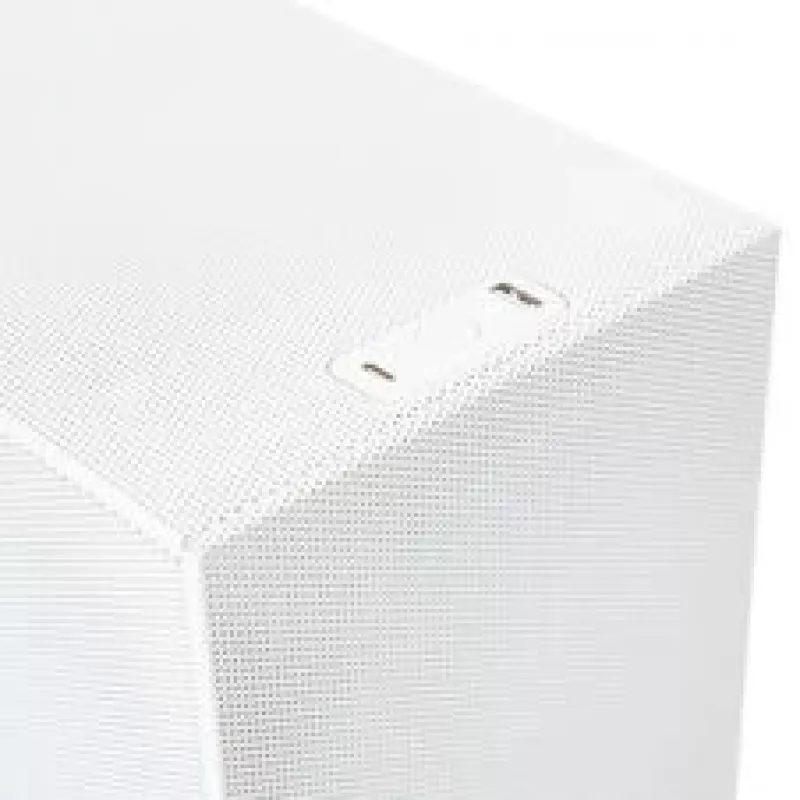 Mini-ATX-PC-Gehäuse ssupd Meshroom S V2, weiß, Mesh-Panels, unterstützt ATX-Mainboard und PCIe 5.0