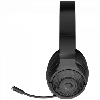 LORGAR Noah 500, Kabelloses Gaming-Headset mit Mikrofon, JL7006, BT 5.3, Akkulaufzeit bis zu 58 h (1000mAh), USB-C-Ladekabel (0,8 m), 3,5-mm-AUX-Kabel (1,5 m), Größe: 195*185*8