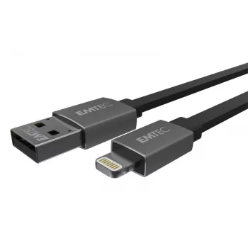 Kabel Emtec T700A 1,2 m Schwarz