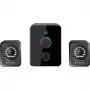 Defender V12 65212 2.1 Computer-Lautsprecher, 11 W, 5-W-Subwoofer, USB-Stromversorgung, LED-Beleuchtung, schwarz, 115 x 130 x 223 mm