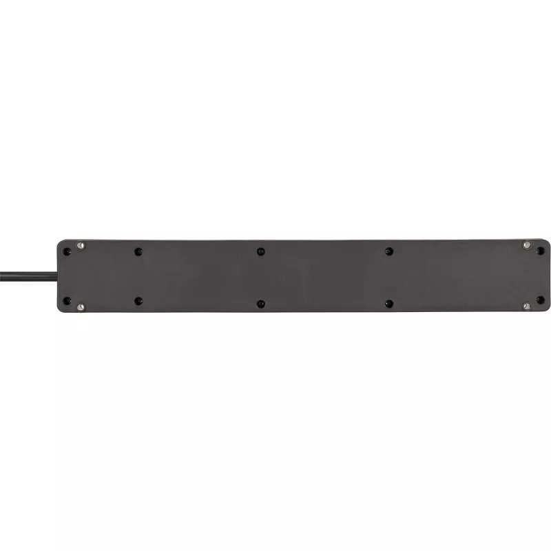 Brennenstuhl Bremounta Steckdosenleiste, 5-fach, 2x USB-C, 3 m, Schwarz