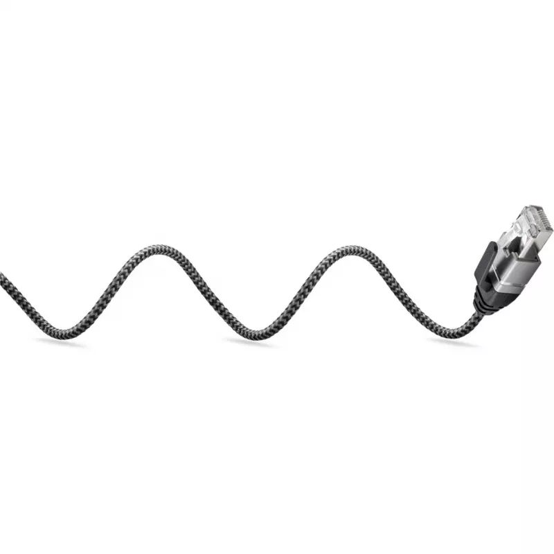 Goobay Ethernet-Kabel USB-A 3.0 auf RJ45 schlank 3 m – verbindet Router, Modem oder (74396)