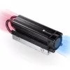 M.2 SSD Kühler Jonsbo M.2-7 Schwarz — passiver Kühlkörper für M.2-Laufwerke, flaches Aluminium-Design