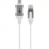 Goobay Ethernet-Kabel USB-C 3.1 auf RJ45 schlank 10 m – verbindet Router, Modem oder (74391)