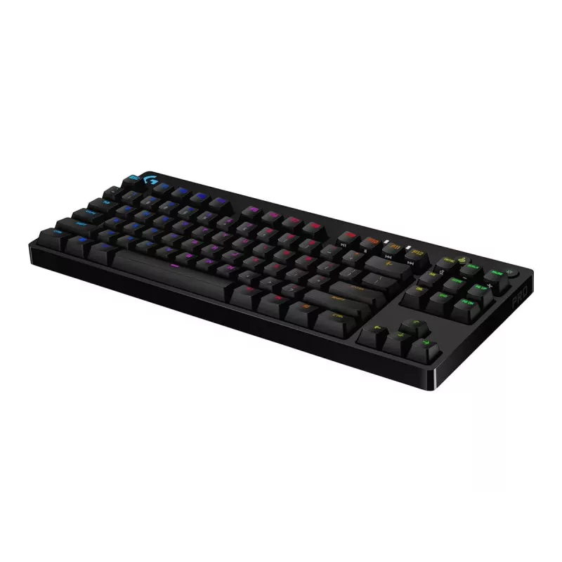 Logitech G PRO Gaming Tastatur - Tastatur - QWERTY - Spanisch - Schwarz (920-010593)