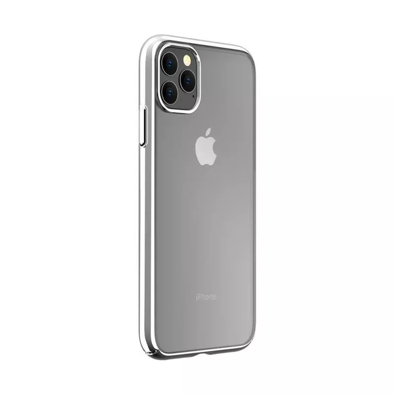 Schutz-Hartschale Devia Glimmer-Serie für iPhone 11 Pro Max, silber, PC