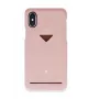 VixFox Handy-Rückenschale für iPhone XSMAX mit Kartenfach, rosa