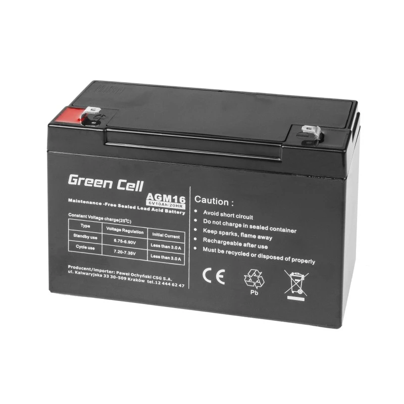 UPS-Batterie versiegelte Blei-Säure Green Cell AGM16