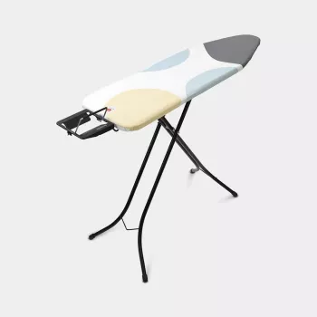 Brabantia Bügelbrett B, 124 x 38 cm, Spring Bubbles