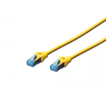 Netzwerkkabel Digitus CAT 5e SF/UTP Patchkabel RJ45 5m Gelb