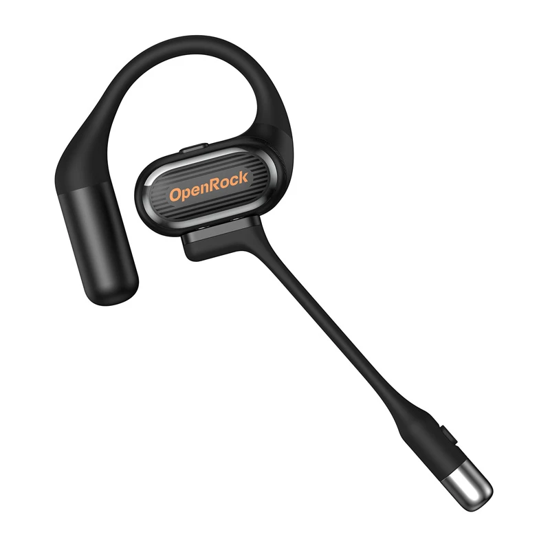OneOdio OpenRock Link 20 kabellose Open-Ear-Kopfhörer, Schwarz