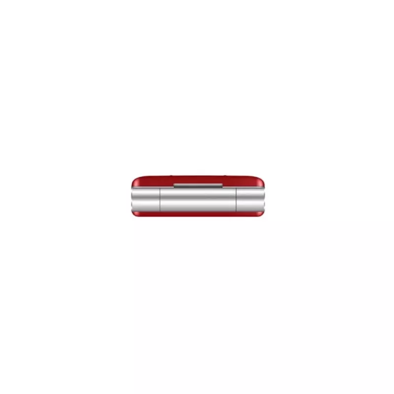 Maxcom MM835L 4G Klapphandy, Dual-SIM, 3,5 Zoll (8,89 cm), USB-C, rot