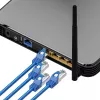 Extralink Cat.6A S/FTP Patch Cord 10m, Copper Netzwerkkabel, 10Gbit/s