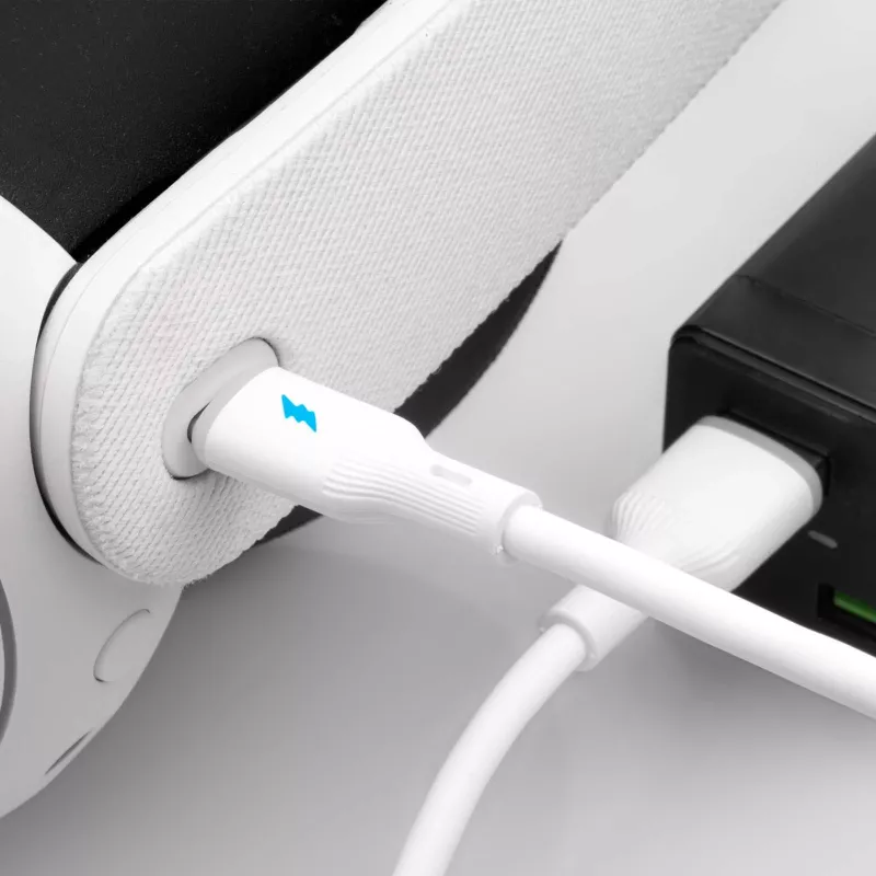 Akyga AK-USB-60 USB-A (M) auf USB-C (M) Kabel, USB 2.0, 1,8 m, Silikon