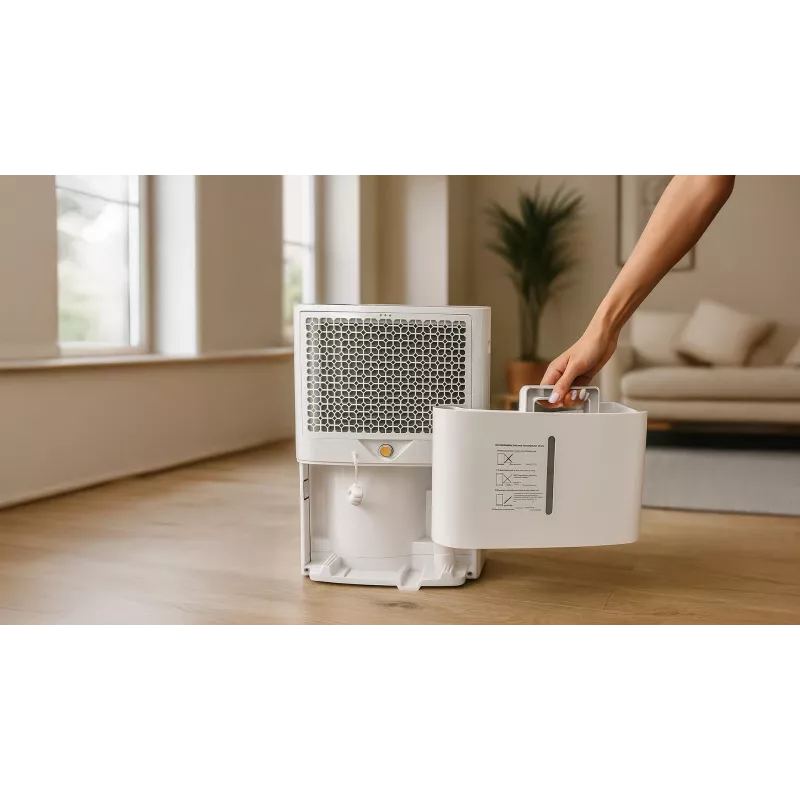 Luftentfeuchter BLAUPUNKT ADH801 — 20 L/Tag (max. 36 L/24h), 4,2 L Tank, 600 W, R290, LED-Anzeige