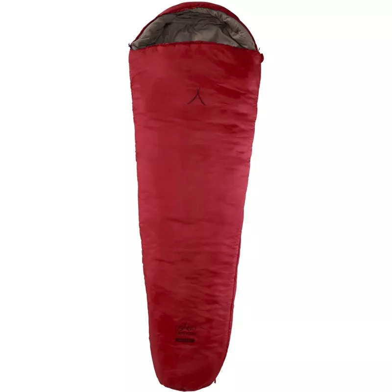 Schlafsack Grand Canyon KANSAS 190 Rot — leichtes 3-Jahreszeiten-Modell