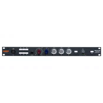 Audiovorverstärker WARM AUDIO WA73-EQ — einkanalig, schwarz, 20–20.000 Hz, 1200 Ω Eingang, 115/230 V