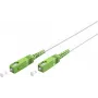 Goobay 59598 Glasfaserkabel 10 m SC/APC FTTH OS2 Weiß (59598)