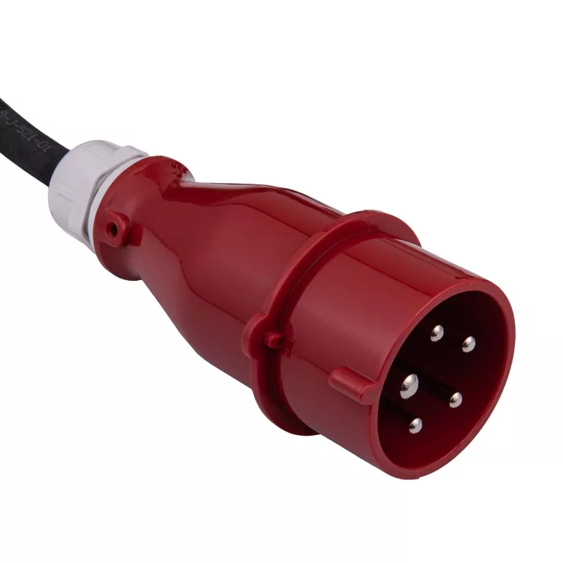 Akyga AK-EC-24 mobiles EV-Ladegerät, GB/T, CEE-5-Pin-Stecker, dreiphasig, 32 A, 22 kW, LCD, 5 m