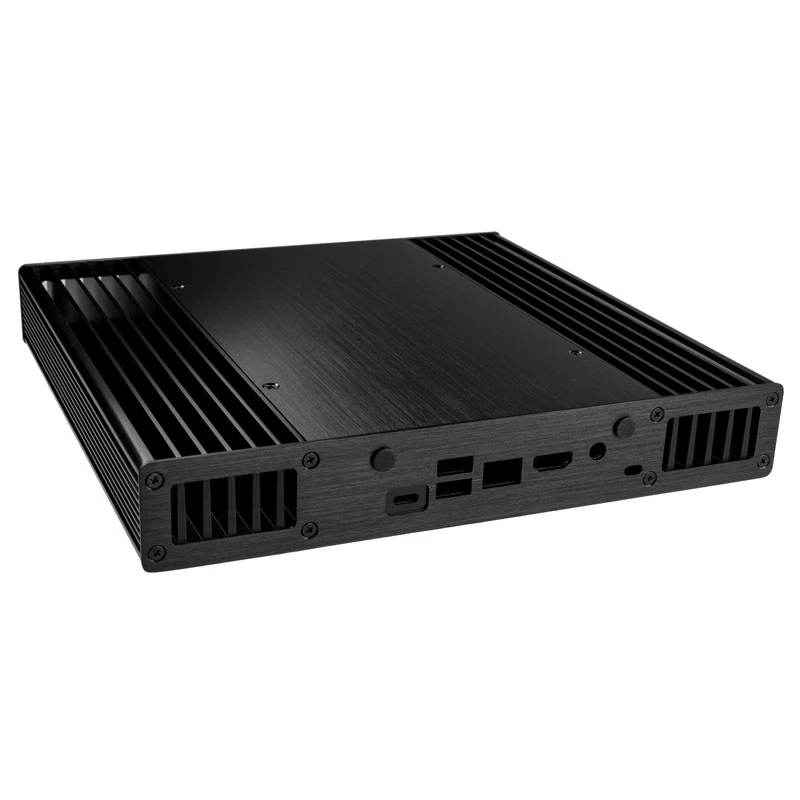 PC-Gehäuse Akasa Plato X8 Small Form Factor Schwarz