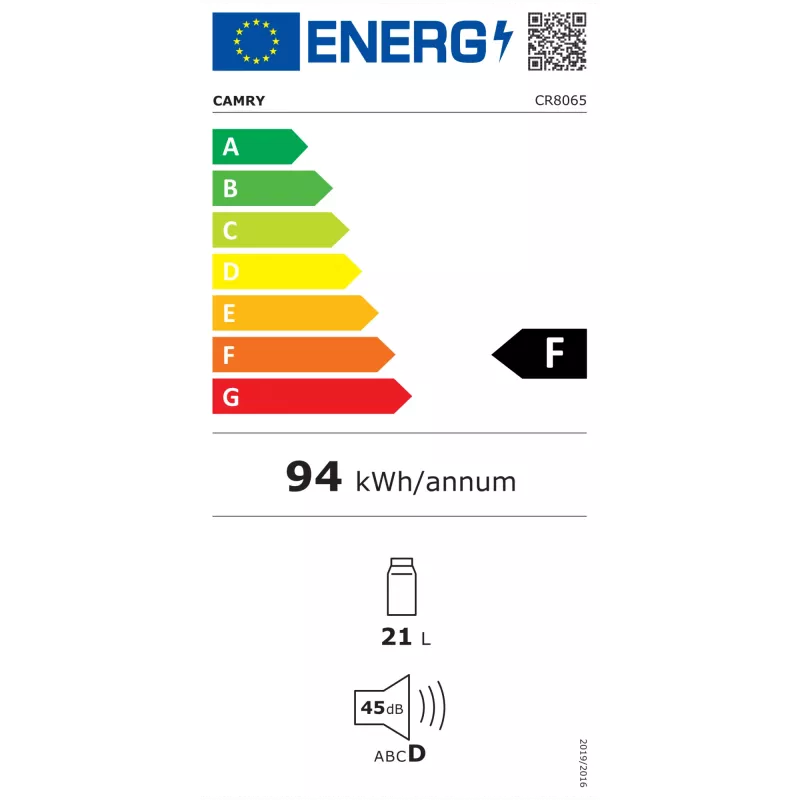 Camry Premium CR 8065 24L Kühlbox Electric Grey, Weiß