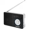 TechniSat DigitRadio 1 A 0100/4997 Digitalradio, DAB+/UKW, RDS, 40 Senderspeicher, ASA-Warnfunktion, Schwarz/Silber