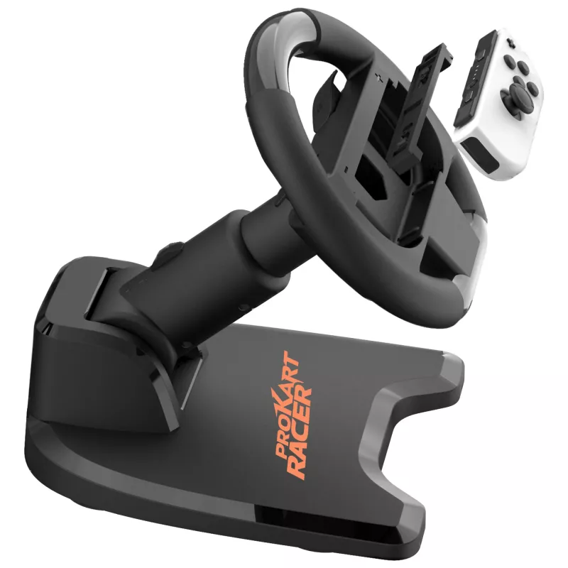 Racing Wheel SUBSONIC SA5727-1 für Nintendo Switch — einstellbare Empfindlichkeit, Kart-Racer-Design