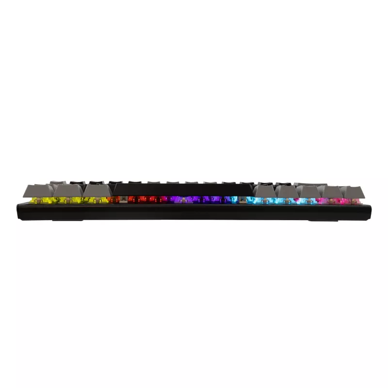 Mechanische Gaming-Tastatur White Shark Wakizashi WAKIZASHI-2 mit US Red Switches, Schwarz-Grau