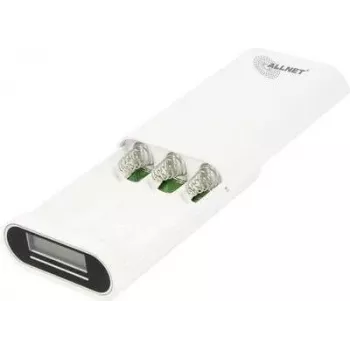 ALLNET ALL-PB103 - Weiß - Universal - LCD - Micro-USB + USB C - USB - 3,7 V (ALL-PB103)