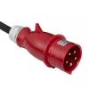 Akyga AK-EC-22 mobiles EV-Ladegerät, Typ 2, CEE-5-Pin-Stecker, dreiphasig, 32 A, 22 kW, LCD, 5 m