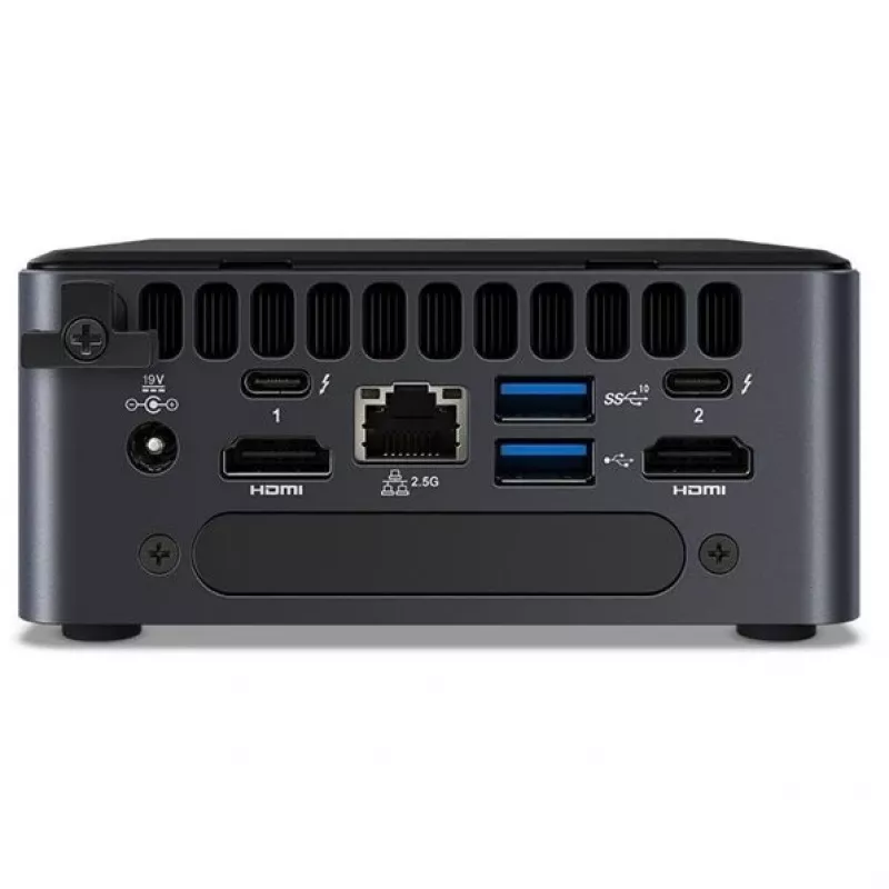 TERRA 1009995 PC/Workstation Intel® Core™ i7 i7-1360P 16 GB DDR4-SDRAM 500 GB SSD Windows 11 Pro Mini-PC Schwarz