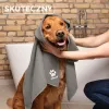 Mikrofaserhandtuch VILEDA 172651 für Katzen und Hunde, Grau, 650×1000 mm, Polyamid