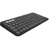 Logitech Pebble Keys 2 K380s - Tastatur - Kabellos - Bluetooth LE - QWERTZ - Deutsch - Tonal Graphite (920-011795)