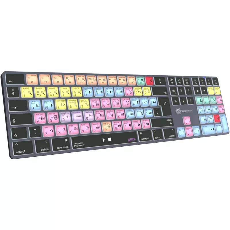 Logickeyboard Avid Pro Tools Titan DE Mac Tastatur LKB-PT-TM-DE
