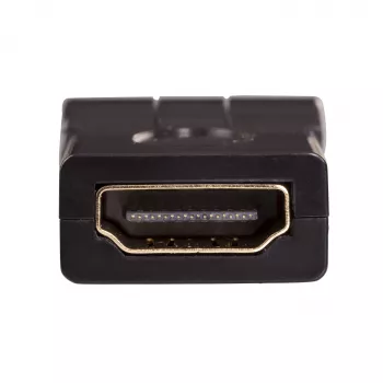Akyga AK-AD-40 HDMI (M) auf HDMI (F) 180° drehbarer Winkeladapter, Schwarz