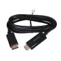 SAVIO Videokabel-Adapter DisplayPort auf HDMI Typ A CL-56, 1,5 m, Schwarz