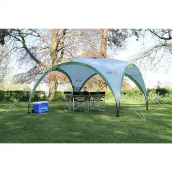 Pavillon Event Shelter Pro L 3,65 x 3,65 m hellgrau grün