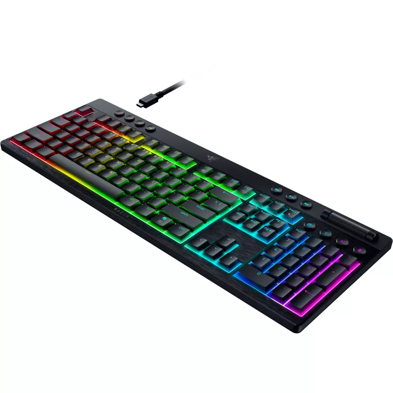 Mechanische Low-Profile-Tastatur Razer BlackWidow V4 — Orange Switches, Wireless Bluetooth