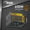 Akyga Ultimate AK-U4-600 ATX-Netzteil 600 W, 80 PLUS Bronze, aktive PFC, 120-mm-Lüfter