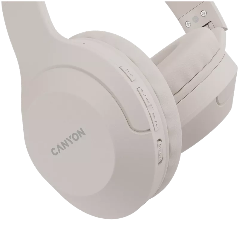Canyon Bluetooth Headset BTHS-3 On-Ear/Stereo/BT5.1 beige retail (CNS-CBTHS3BE)