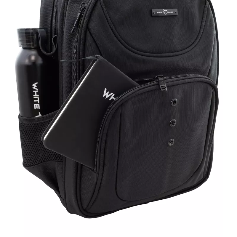 White Shark GBP-014 Commander Gaming-Rucksack, Schwarz