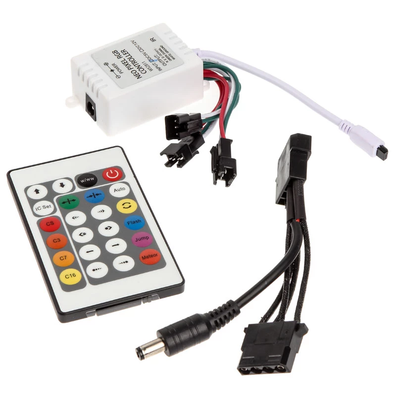Lamptron FlexLight Multi programmierbares LED-Strip-Kit, Infrarot-Fernbedienung