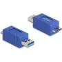 DeLOCK 67214 Kabel-Adapter USB Typ-A auf USB Micro-B Blau