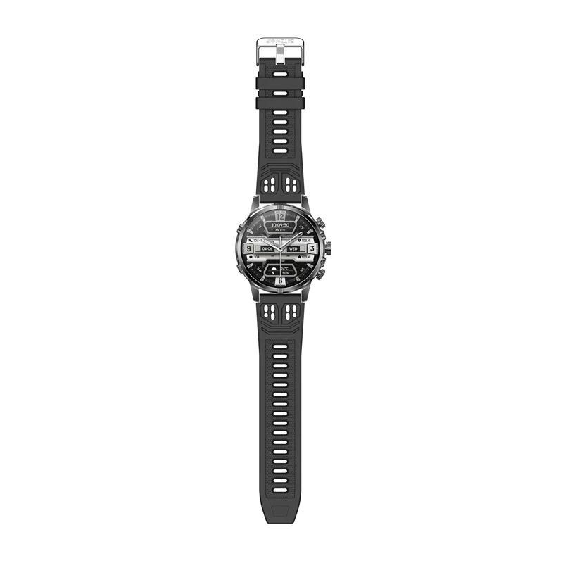 Smartwatch BlitzWolf BW-AT6 plus – schwarz, Herzfrequenzmesser, Fitness-Tracker