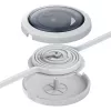 Schnellladekabel 3in1 Baseus Free2Draw USB-C auf USB-C/Lightning/Micro 100W, 1,1m (weiß)