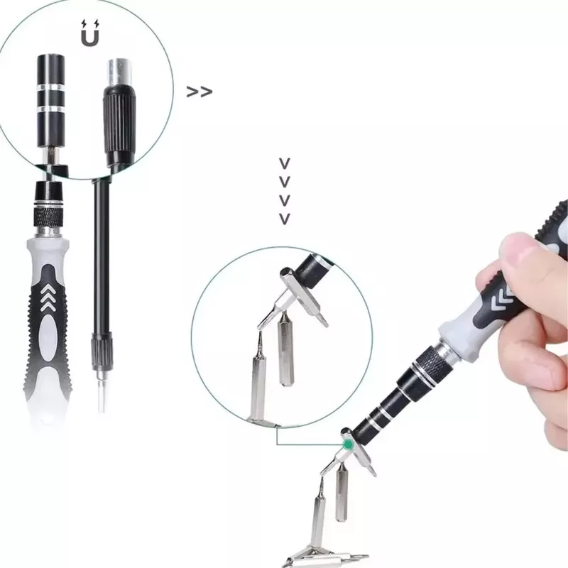Extralink Präzisions-Schraubendreher-Set, 118 in 1 Torx-Schraubendreher und Präzisionswerkzeuge