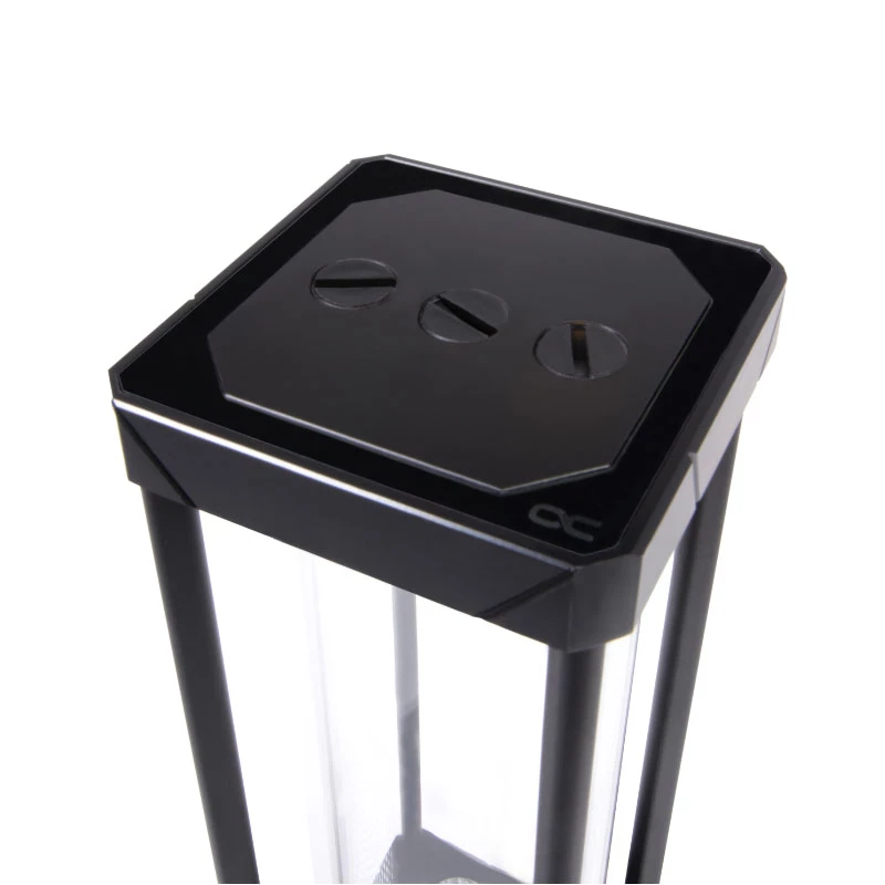 Alphacool Eisbecher Aurora D5 250 mm Ausgleichsbehälter inkl. VPP Apex D5 Pumpe, Acetal/Glas (13326)
