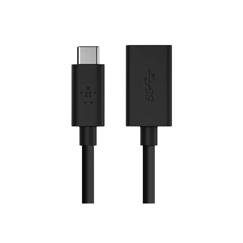 Belkin USB-3.0-Adapter USB-C auf USB-A, 5 Gbit/s, Schwarz