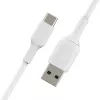 USB-Kabel Belkin CAB001BT3MWH 3 m USB A USB C Weiß